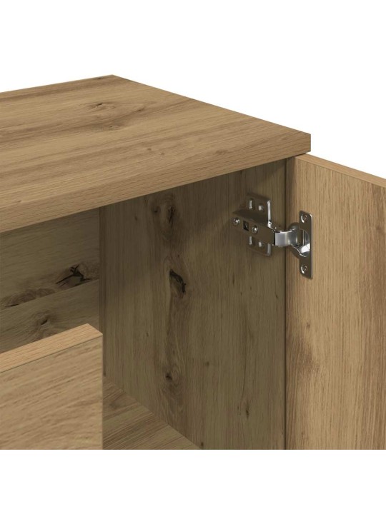 PUHVETKAPP ARTISAN OAK 90X29,5X65 CM ENGINEERED WOOD