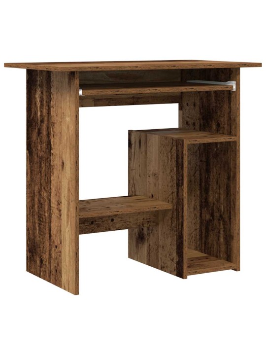 KIRJUTUSLAUD OLD WOOD 80X45X74 CM ENGINEERED WOOD