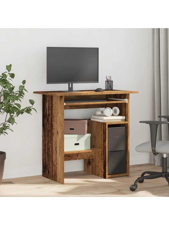 KIRJUTUSLAUD OLD WOOD 80X45X74 CM ENGINEERED WOOD