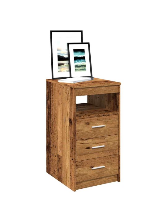 SAHTLIKAPP VANA PUIT 40X50X76 CM ENGINEERED WOOD