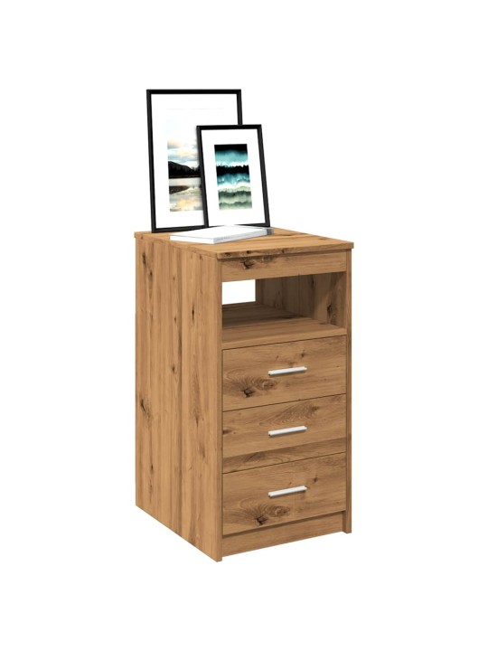 SAHTLIKAPP ARTISAN OAK 40X50X76 CM ENGINEERED WOOD