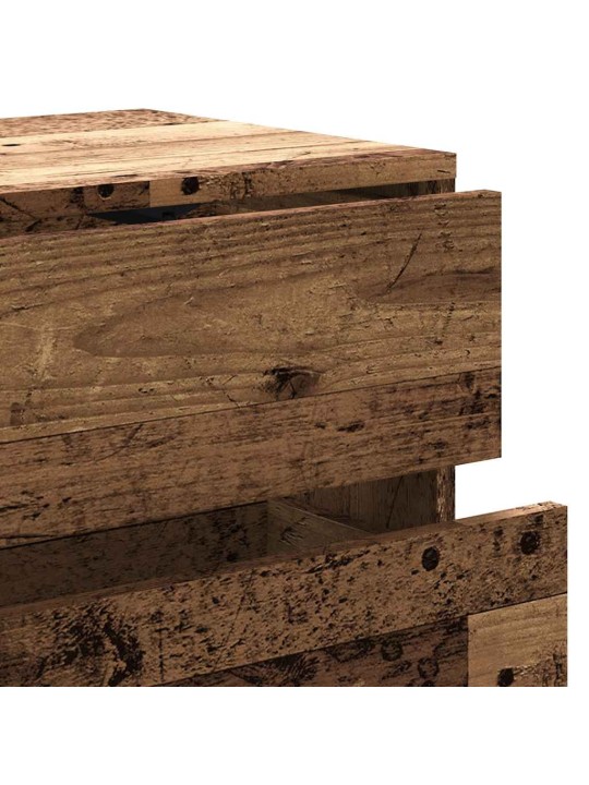 TELERIKAPP OLD WOOD 80X34X35,5 CM ENGINEERED WOOD