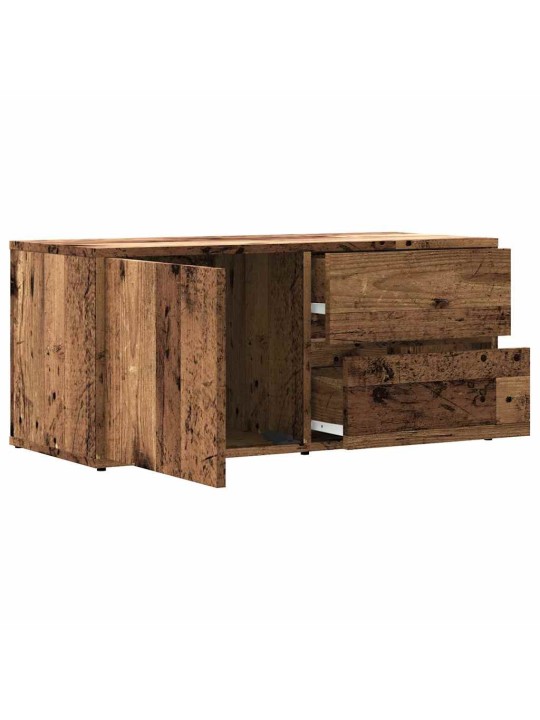 TELERIKAPP OLD WOOD 80X34X35,5 CM ENGINEERED WOOD