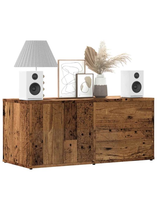 TELERIKAPP OLD WOOD 80X34X35,5 CM ENGINEERED WOOD