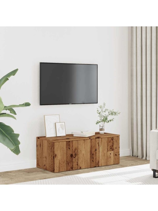 TELERIKAPP OLD WOOD 80X34X30 CM ENGINEERED WOOD