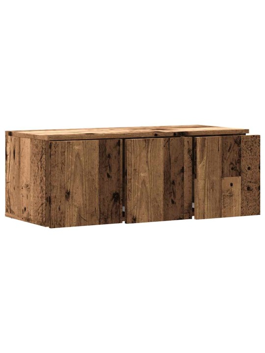 TELERIKAPP OLD WOOD 80X34X30 CM ENGINEERED WOOD