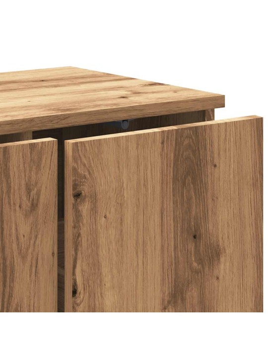 TELERIKAPP ARTISAN OAK 80X34X30 CM ENGINEERED WOOD