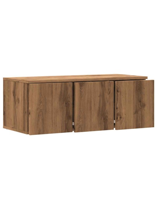 TELERIKAPP ARTISAN OAK 80X34X30 CM ENGINEERED WOOD