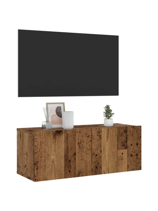 SEINALE PAIGALDATAV TELERIKAPP VANA PUIT 80X30X30 CM