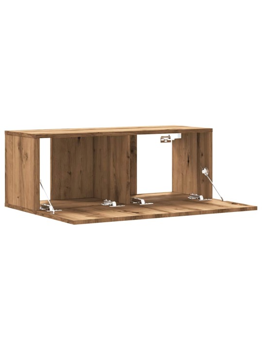 SEINALE PAIGALDATAV TELERIKAPP ARTISAN TAMM 80X30X30 CM