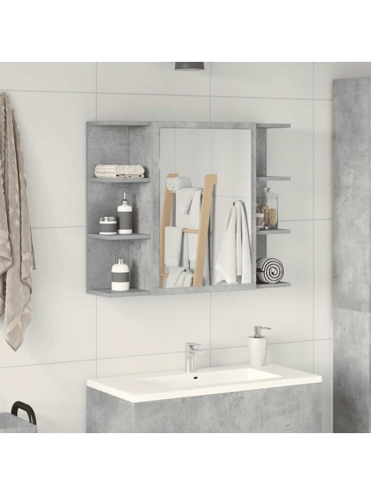 VANNITOA PEEGLIKAPP BETOONHALL 80X20,5X64 CM PUITLAASTPLAAT