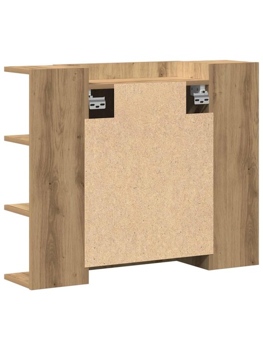 VANNITOA PEEGELKAPP ARTISAN TAMM 80X20,5X64 CM EHITUSPUIT