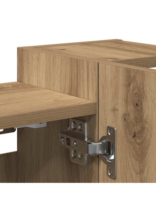 VANNITOA PEEGELKAPP ARTISAN TAMM 80X20,5X64 CM EHITUSPUIT