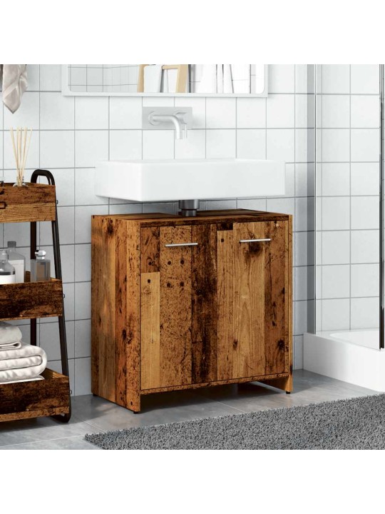 VANNITOA VALAMUKAPP VANA PUIT 60X33X60 CM ENGINEERED WOOD