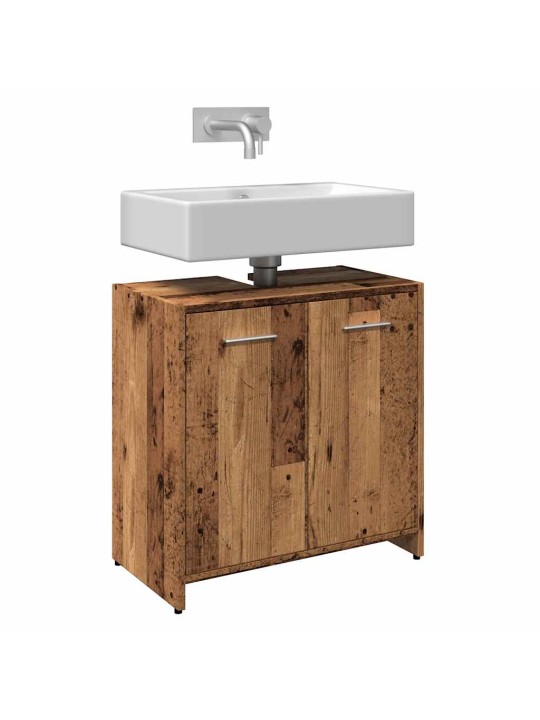 VANNITOA VALAMUKAPP VANA PUIT 60X33X60 CM ENGINEERED WOOD