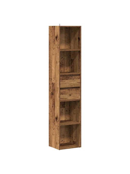 RAAMATUKAPP VANA PUIT 36X30X171 CM ENGINEERED WOOD