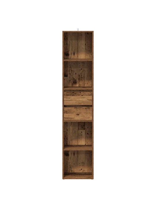 RAAMATUKAPP VANA PUIT 36X30X171 CM ENGINEERED WOOD