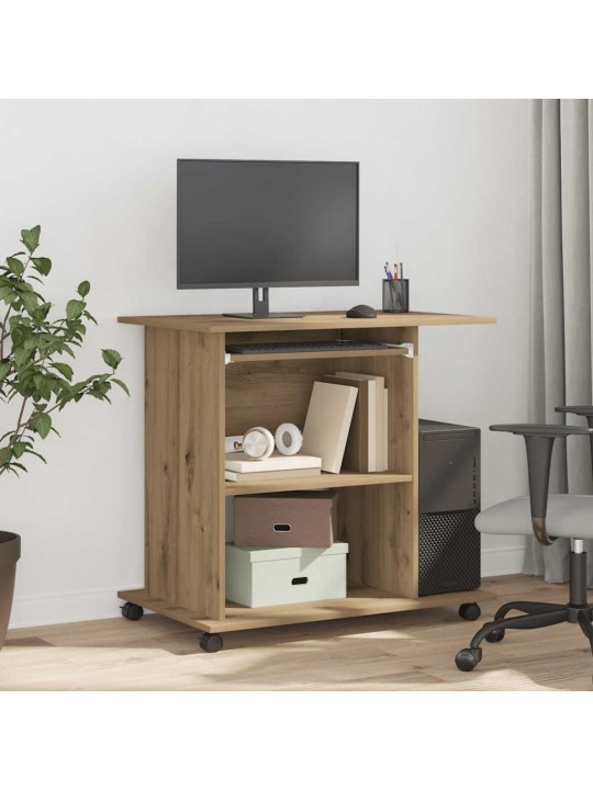 ARVUTILAUD ARTISAN OAK 80X50X75 CM ENGINEERED WOOD