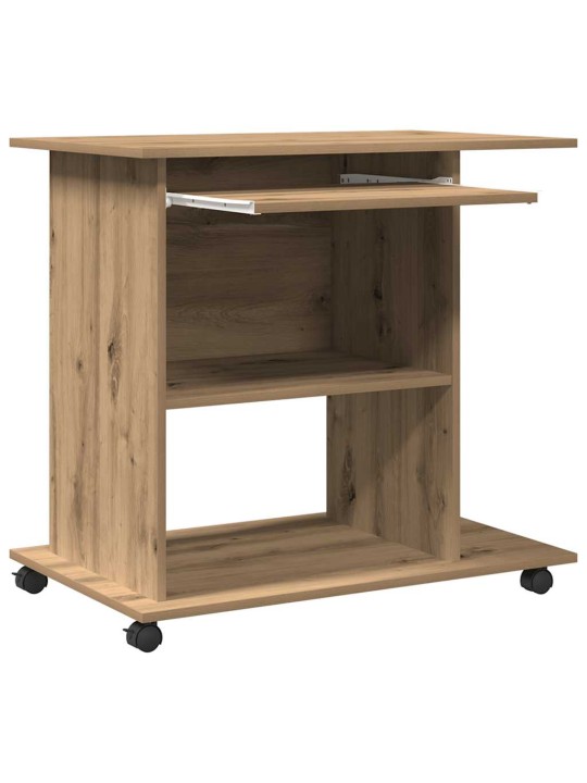 ARVUTILAUD ARTISAN OAK 80X50X75 CM ENGINEERED WOOD
