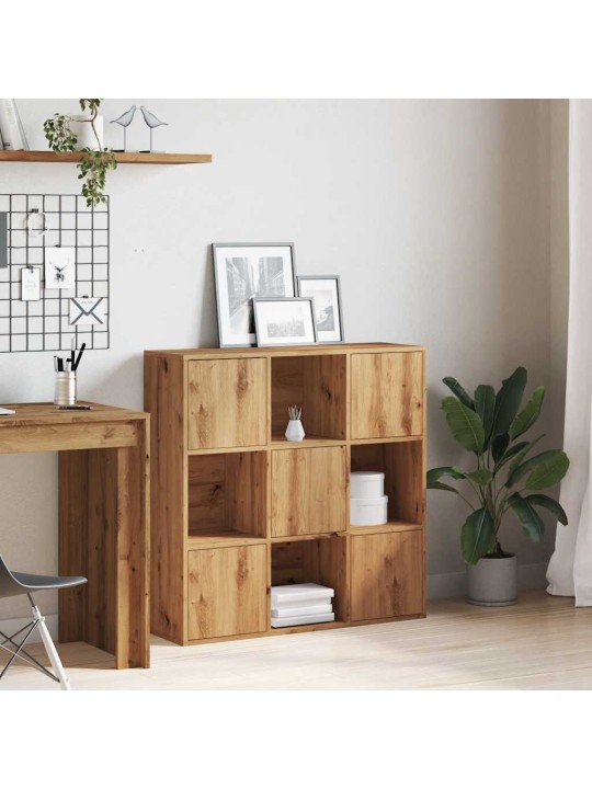 RAAMATURIIUL ARTISAN TAMM 90X28X90 CM ENGINEERED WOOD