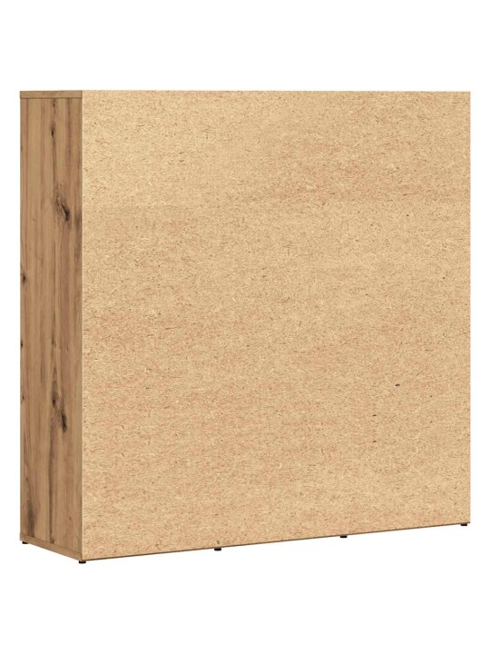 RAAMATURIIUL ARTISAN TAMM 90X28X90 CM ENGINEERED WOOD