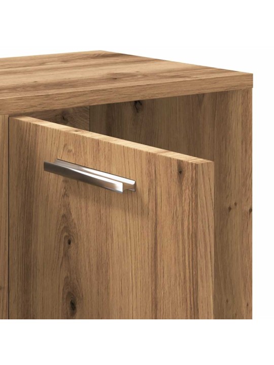 RAAMATURIIUL ARTISAN TAMM 90X28X90 CM ENGINEERED WOOD