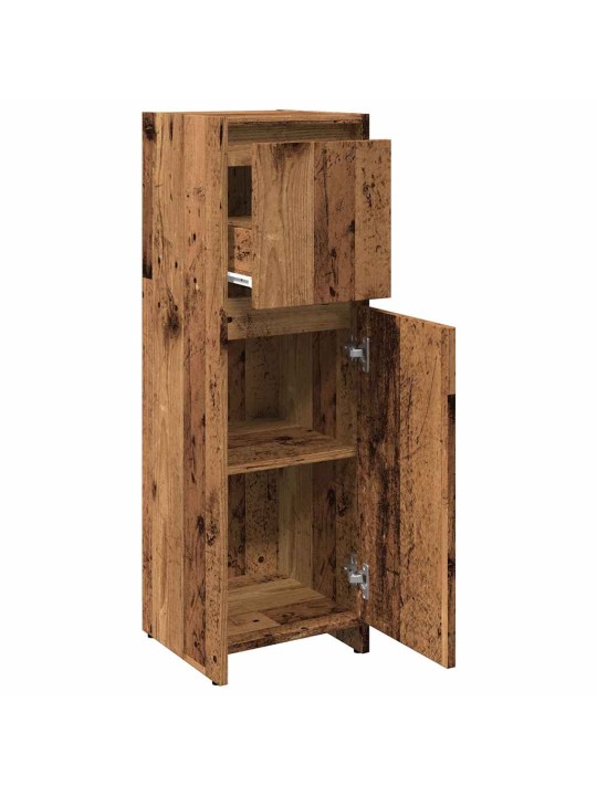VANNITOA KAPP OLD WOOD 30X30X95 CM ENGINEERED WOOD