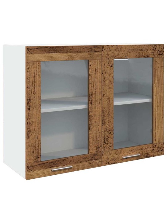 RIPPUV KLAASKAPP “LYON” VANA PUIT 80X31X60 CM ENGINEERED WOOD