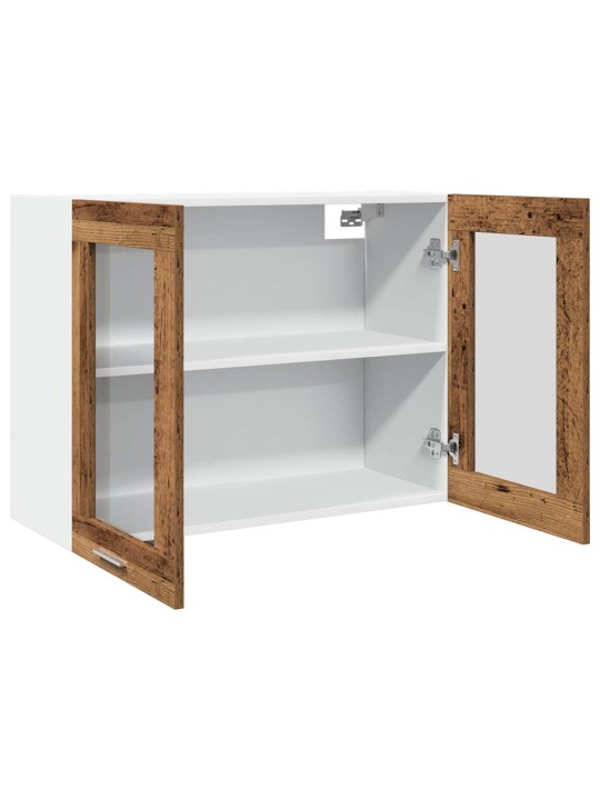 RIPPUV KLAASKAPP “LYON” VANA PUIT 80X31X60 CM ENGINEERED WOOD