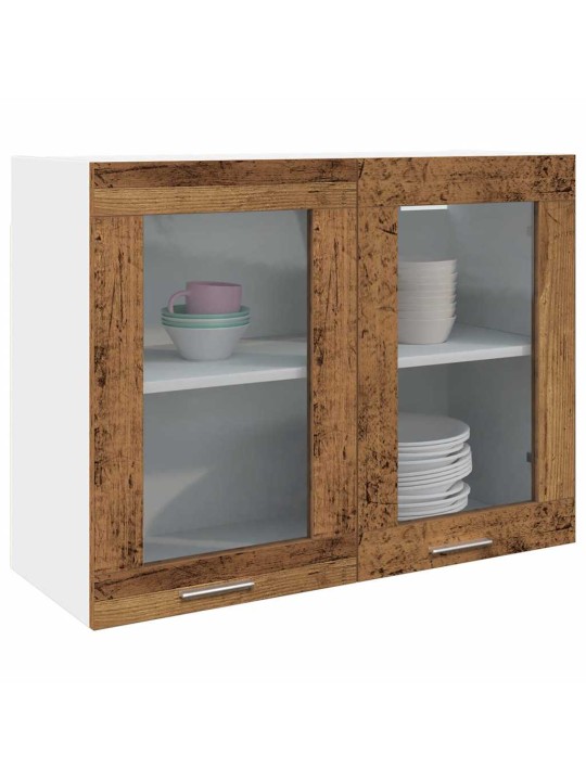 RIPPUV KLAASKAPP “LYON” VANA PUIT 80X31X60 CM ENGINEERED WOOD
