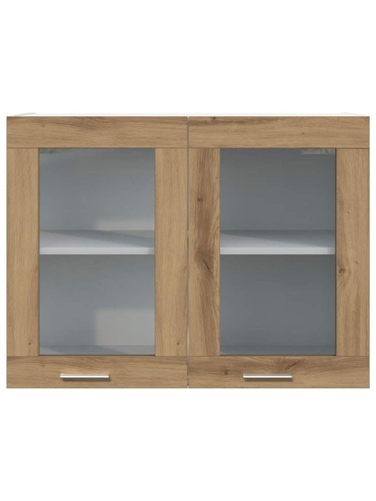 RIPPUV KLAASKAPP “LYON” ARTISAN TAMM 80X31X60 CM EHITUSPUIT