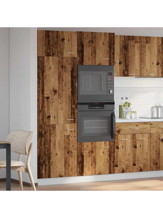 KÜLMIKAPP “LYON” OLD WOOD 60X57X207 CM ENGINEERED WOOD