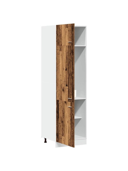 KÜLMIKAPP “LYON” OLD WOOD 60X57X207 CM ENGINEERED WOOD