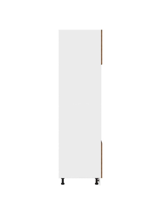 MIKROLAINEKAPP “LYON” OLD WOOD 60X57X207 CM ENGINEERED WOOD