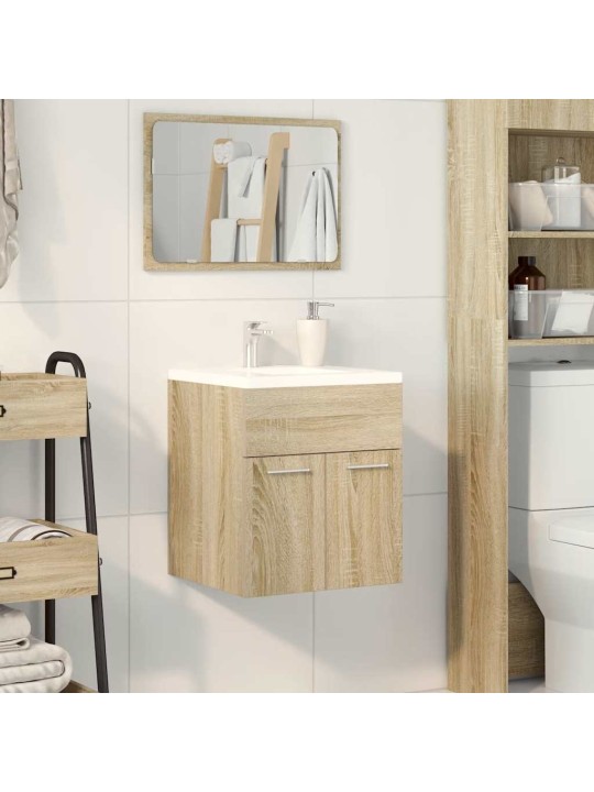 VANNITOA VALAMUKAPP SONOMA TAMM 41X38,5X46 CM EHITUSPUIT