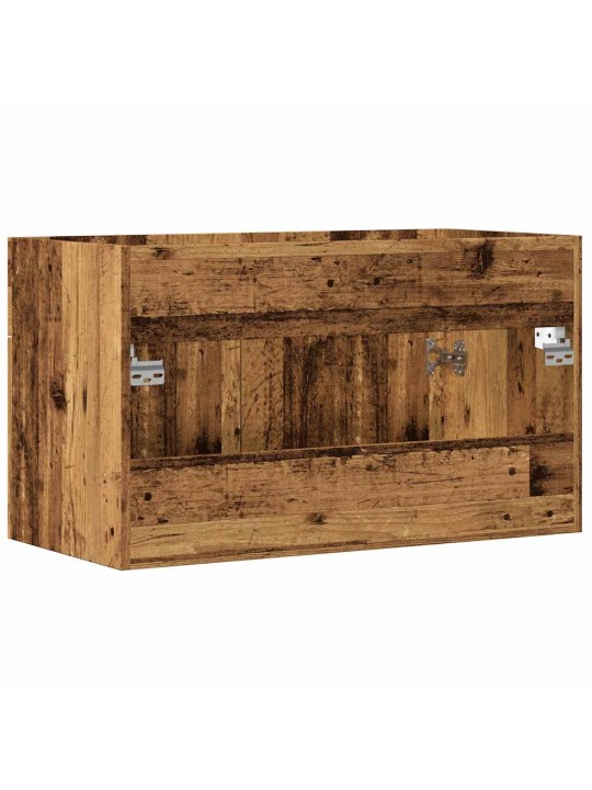 VANNITOA VALAMUKAPP VANA PUIT 80X38,5X46 CM TEHNILINE PUIT