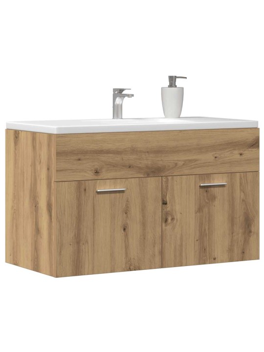 VANNITOA VALAMUKAPP ARTISAN TAMM 80X38,5X46 CM INSENERPUIT