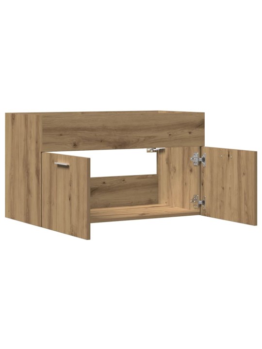 VANNITOA VALAMUKAPP ARTISAN TAMM 80X38,5X46 CM INSENERPUIT