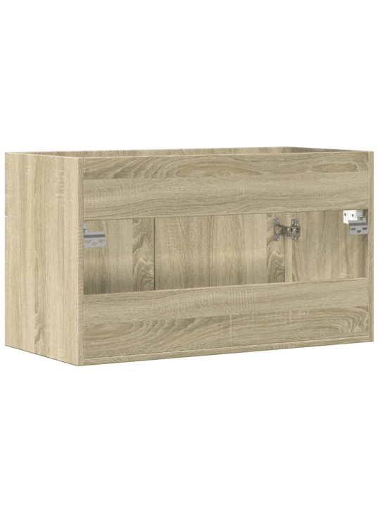 VANNITOA VALAMUKAPP SONOMA TAMM 90X38,5X46 CM EHITUSPUIT