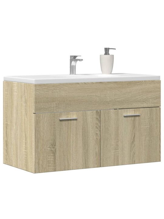 VANNITOA VALAMUKAPP SONOMA TAMM 90X38,5X46 CM EHITUSPUIT