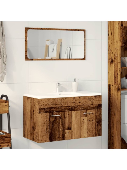 VANNITOA VALAMUKAPP VANA PUIT 90X38,5X46 CM TEHNOPUIT