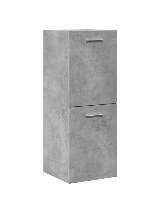 VANNITOA RIPPKAPP BETOONHALL 30X30X80 CM ENGINEERED WOOD