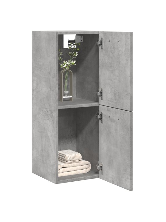 VANNITOA RIPPKAPP BETOONHALL 30X30X80 CM ENGINEERED WOOD
