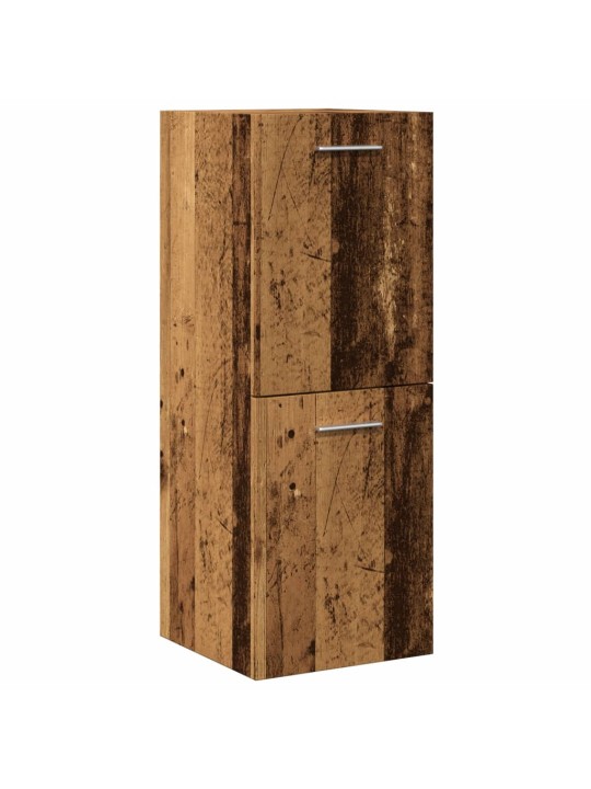 VANNITOA RIPPKAPP VANA PUIT 30X30X80 CM ENGINEERED WOOD