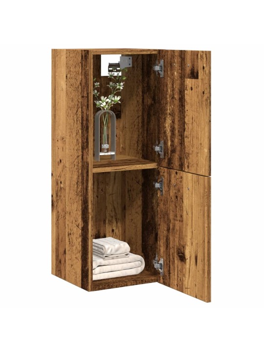VANNITOA RIPPKAPP VANA PUIT 30X30X80 CM ENGINEERED WOOD