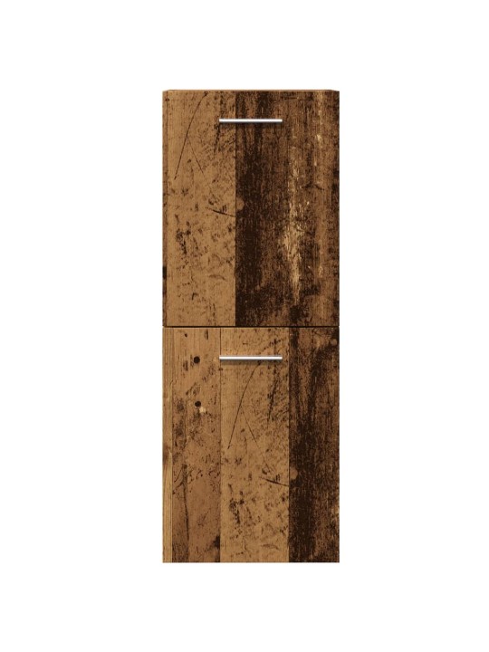 VANNITOA RIPPKAPP VANA PUIT 30X30X80 CM ENGINEERED WOOD
