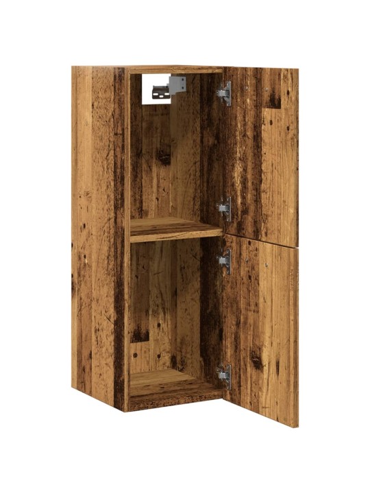 VANNITOA RIPPKAPP VANA PUIT 30X30X80 CM ENGINEERED WOOD