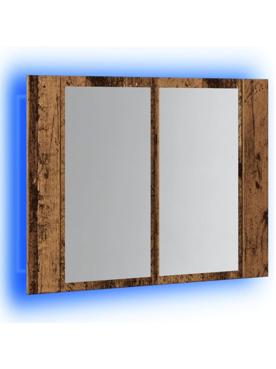 LED PEEGELKAPP VANA PUIT 60X12X45 CM ENGINEERED WOOD