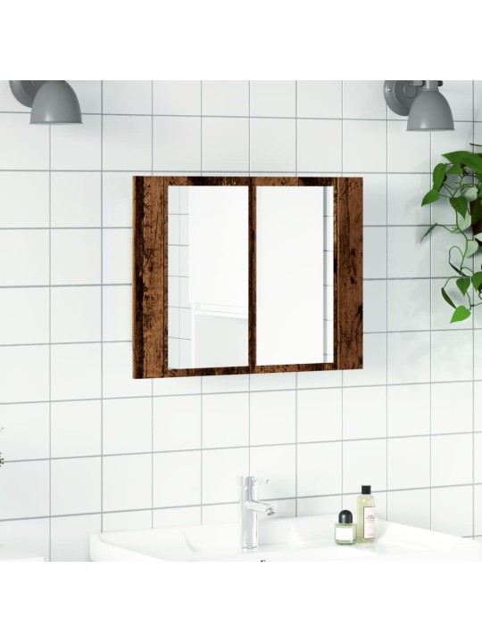 LED PEEGELKAPP VANA PUIT 60X12X45 CM ENGINEERED WOOD