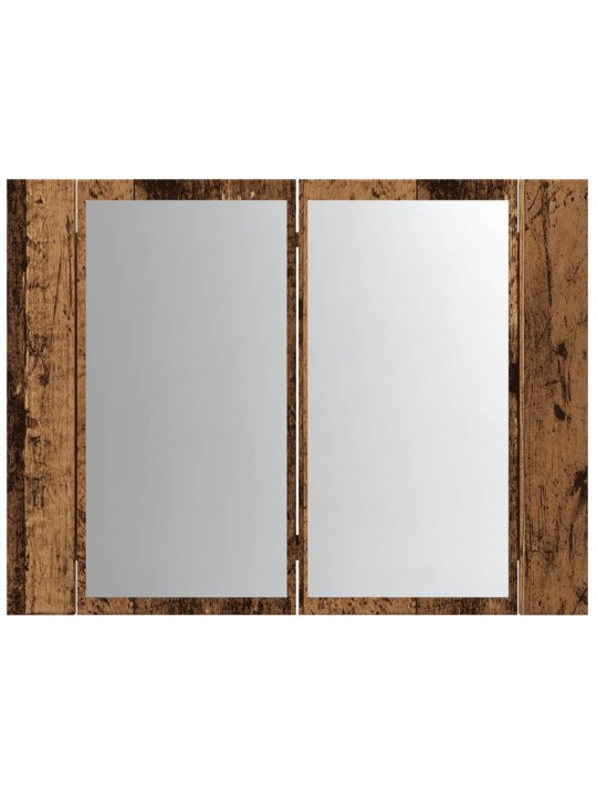 LED PEEGELKAPP VANA PUIT 60X12X45 CM ENGINEERED WOOD